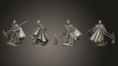 Military figurines Azhan The Oracle 3d model