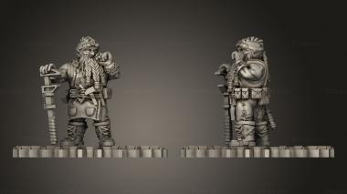 Military figurines Ballista Dwarven Holds Balista 3d model