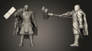 Military figurines drax 3d model