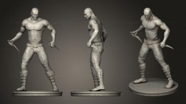 Military figurines Drax 3d model