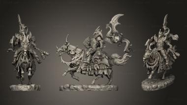Military figurines Dread Hussars 3d model