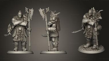 Military figurines Drenosh The God Infinity Void 3d model