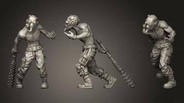 Military figurines CRAZY MIND VANDAL 3d model