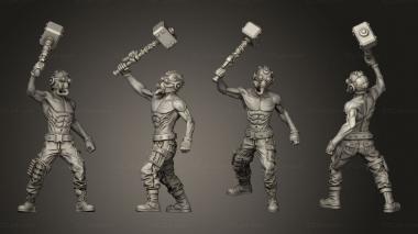 Military figurines CRAZY MIND VANDAL 3d model