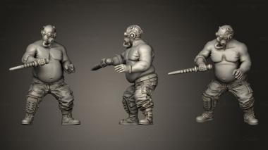 Military figurines CRAZY MIND VANDAL 3d model