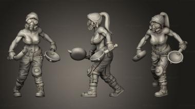 Military figurines CRAZY MIND VANDAL 3d model
