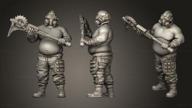 Military figurines CRAZY MIND VANDAL 3d model