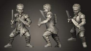 Military figurines Droso 3d model