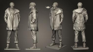 Military figurines Drug Dealer Character and 3d model