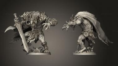 Military figurines Drungvandel the Troll King 3d model