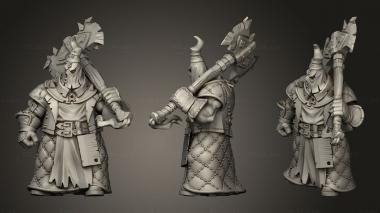 Military figurines The Dark Secrets Graywood village Executioner 3d model