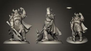 Military figurines Duergar End 3d model