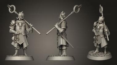Military figurines Duke Thornton Reed Hunters 3d model
