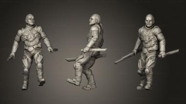 Military figurines Idaho declan 3d model