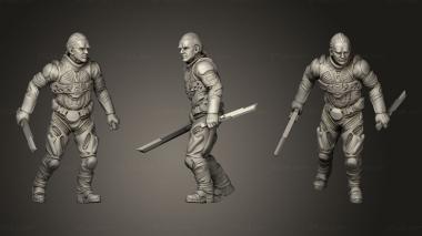 Military figurines Idaho declan 3d model