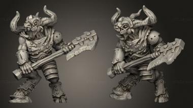 Military figurines Shadow Beard 3d model