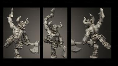 Military figurines Shadow Beard 3d model