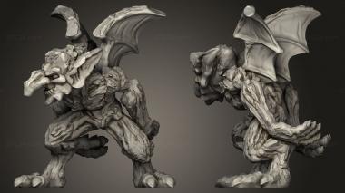 Military figurines Shadow Earth Mephit 3d model
