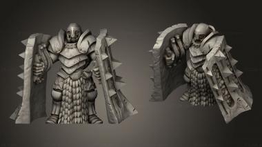 Military figurines Shadow Fire Giant Dreadnought 3d model