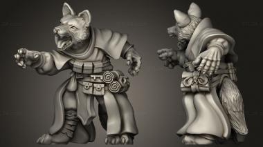 Military figurines Shadow Fox Sorcerer 3d model