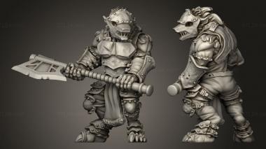 Military figurines Shadow Luca our Weapons Wolfen 3d model