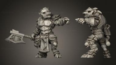 Military figurines Shadow Luca our Weapons Wolfen 3d model