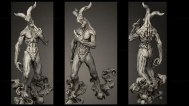 Military figurines Shadow Nightwalkers 3d model