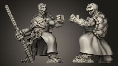 Military figurines Shadow Tortol Monk 3d model