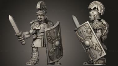 Military figurines Shadow Tortol Roman 3d model