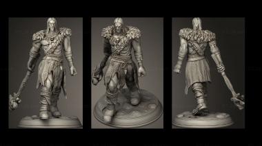 Military figurines Hunter Hill Giant 3d model