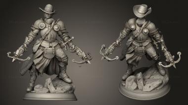 Military figurines Hunter Walther Hunter 3d model
