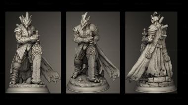 Military figurines Dungeon Master Stash University Ardris Wreathe 3d model