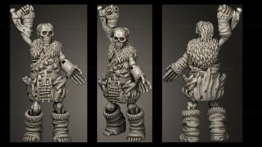 Military figurines Dungeon Works Undead Rising Bone Hill Giant 3d model
