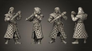 Military figurines Dungeons Thamarai Prison Guards Guard 3d model