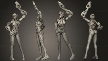 Military figurines DVA TRACER WIDOWMAKER ARQUIVO 3d model