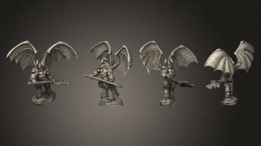 Military figurines Balor pose 1 3d model