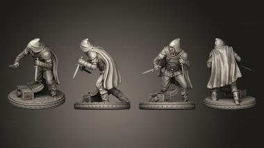 Military figurines Balthazar wade Thief 3d model