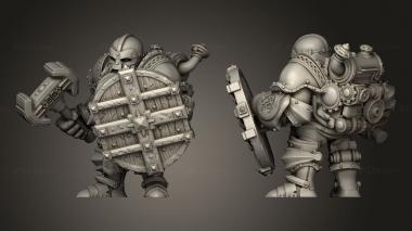 Military figurines Dwarf Sor 3d model