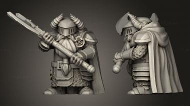 Military figurines Dwarf Units Great Axe 3d model