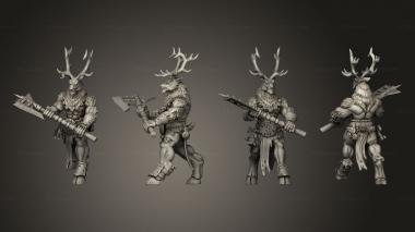 Military figurines Banedeer 01 3d model