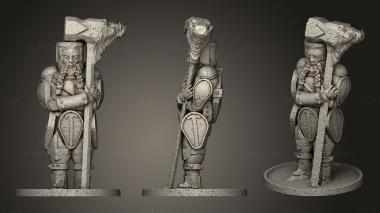 Military figurines Dwarven Holds Cleggs Arena Statuelan Torr son 3d model