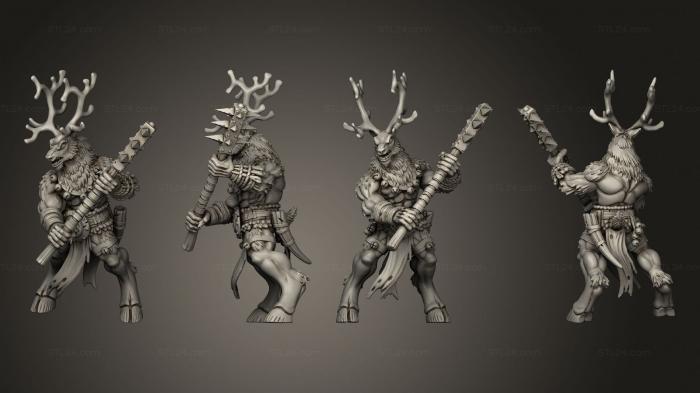 Military figurines (Banedeer 02, STKW_3095) 3D models for cnc