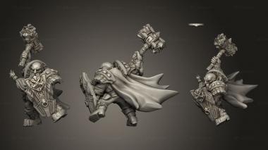 Military figurines Dwarven AG Oathbreaker Alvar mountedver mounted 3d model