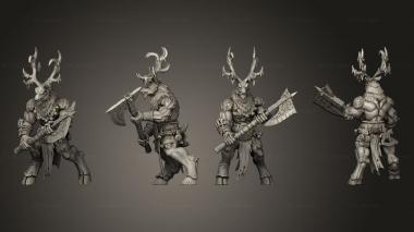 Military figurines Banedeer 05 3d model