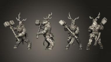 Military figurines Banedeer 06 3d model