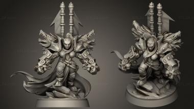 Military figurines Dwarves Heroes Vandariah Strong War Legend 3d model
