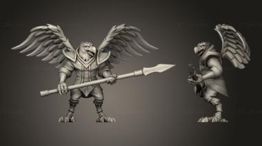 Military figurines Eagle Spean 3d model