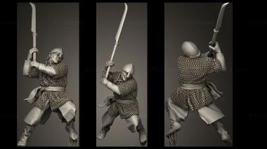 Military figurines Early Spanish Glaive 3d model