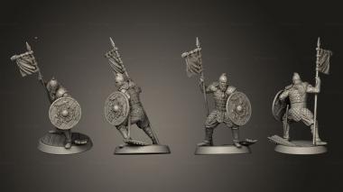 Military figurines Bannerman Base 3d model