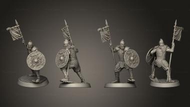 Military figurines Bannerman 3d model